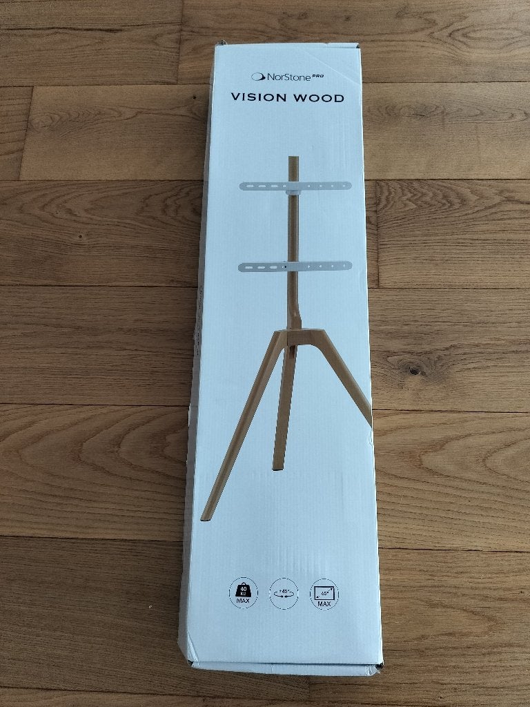 De NorStone pro Vision Wood tv standaard, Ophalen, Zo goed als nieuw