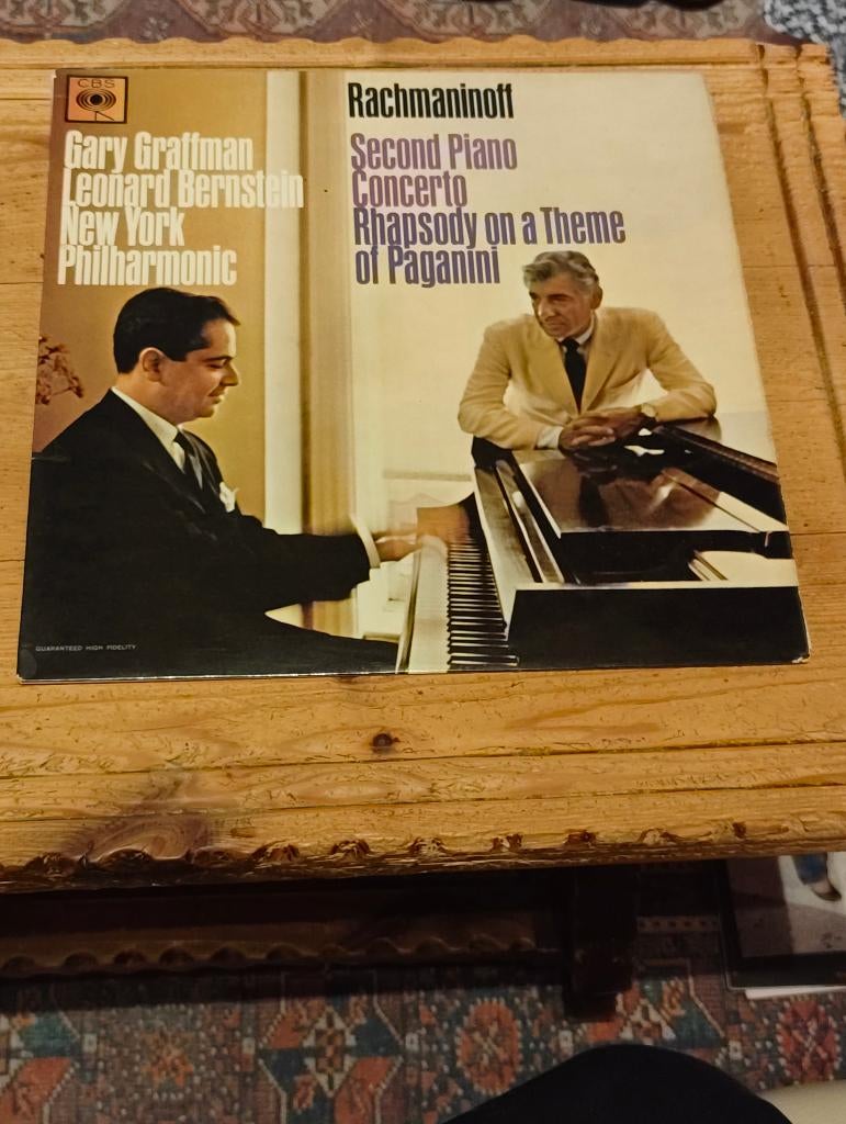 Lp van Rachmaninoff, Gary Graffman,..., Enlèvement ou Envoi, Autres formats, Utilisé, Romantique