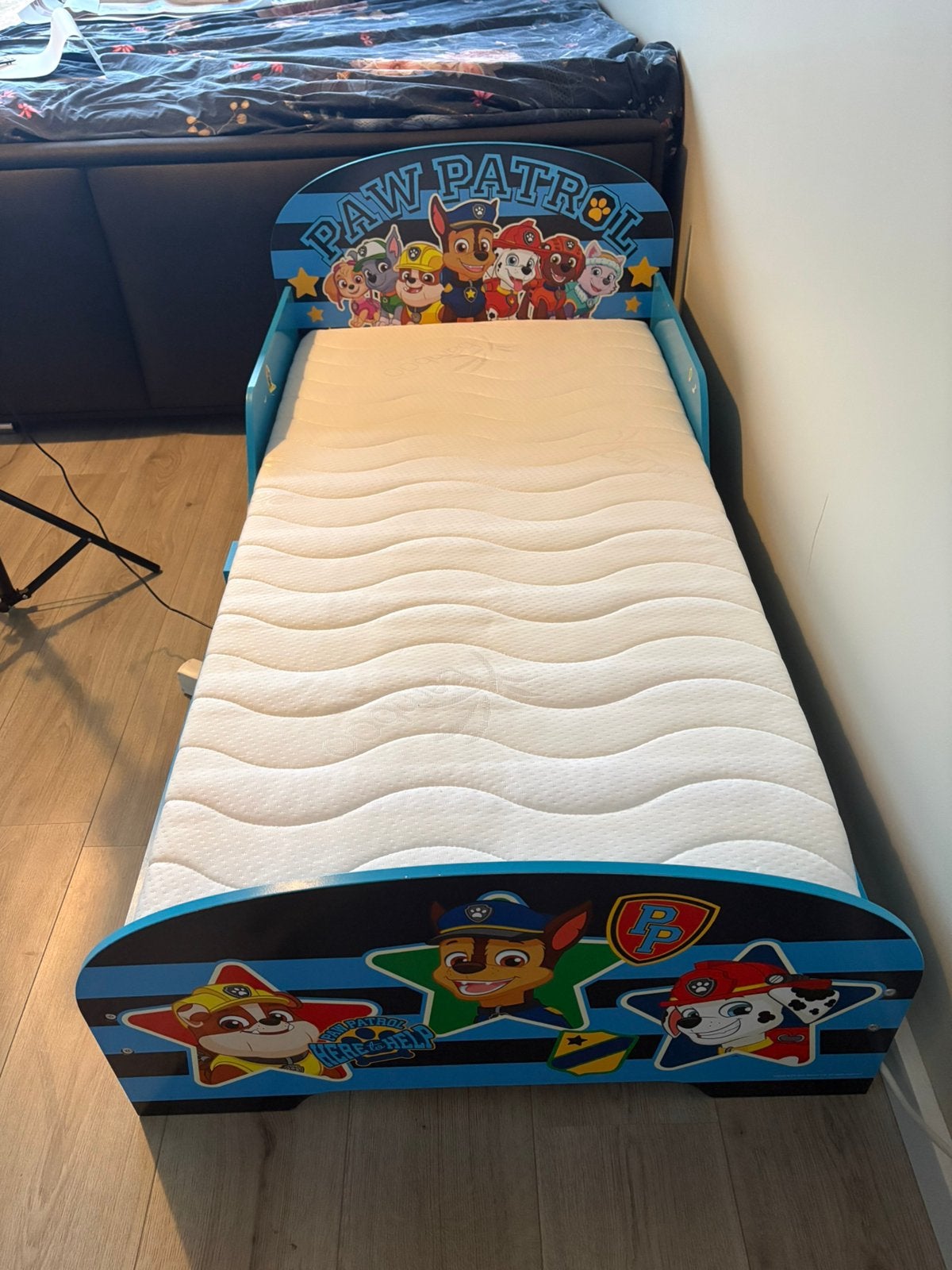 Bed pawpatrol, Ophalen, Gebruikt, Matras