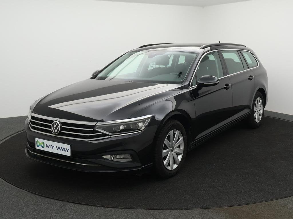 Volkswagen Passat Variant Passat SW 2.0 TDi SCR Style Busine, Auto's, Automaat, 129 g/km, Zwart, Navigatiesysteem