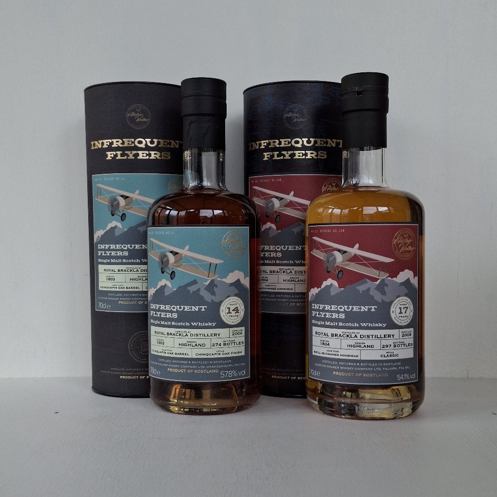 2x Royal Brackla – Infrequent Flyer (Alister Walker), Overige gebieden, Overige typen, Nieuw, Ophalen of Verzenden