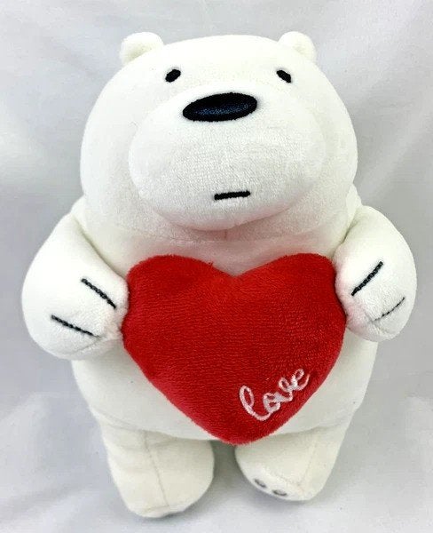 We Bare Bears ijsbeer knuffel Miniso Cartoon Network 20cm, Kinderen en Baby's, Speelgoed | Knuffels en Pluche, Overige merken