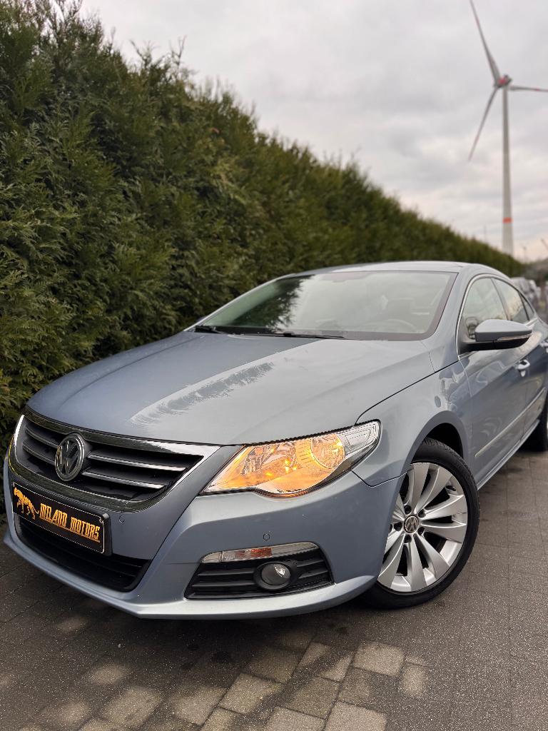 Volkswagen Passat CC 90000kms, Auto's, Volkswagen, Voorwielaandrijving, Zwart, 4 cilinders, Blauw
