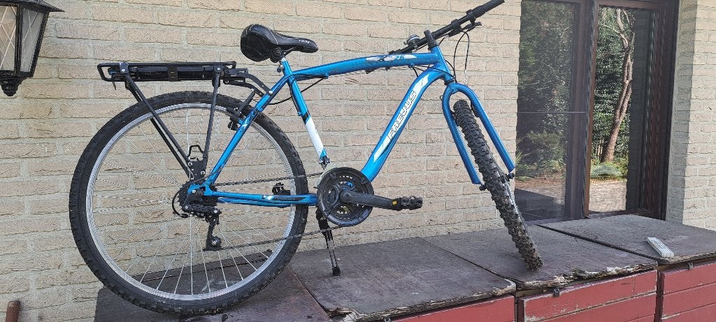 mountainbike, Fietsen en Brommers, Gebruikt, Velgrem, 49 tot 53 cm, Geen vering