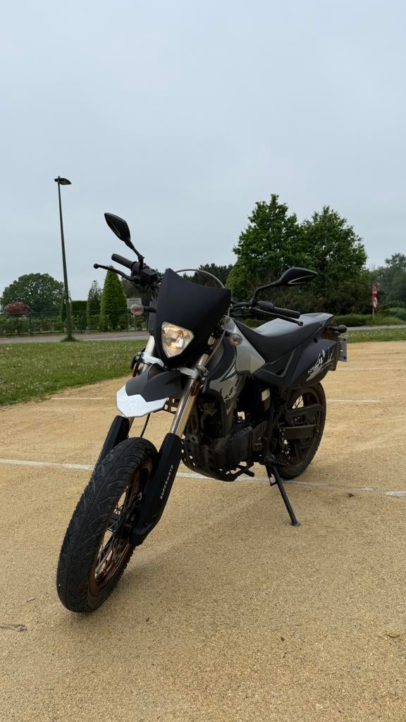 Pioneer monodust 125cc supermoto/enduro, Motoren, Ophalen, 1 cilinder, 11 kW of minder