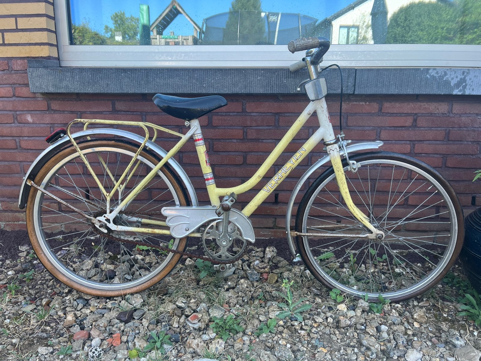 Vintage kinderfiets 20 inch – restauratieproject, Minder dan 47 cm, Ophalen, Gebruikt, Terugtraprem
