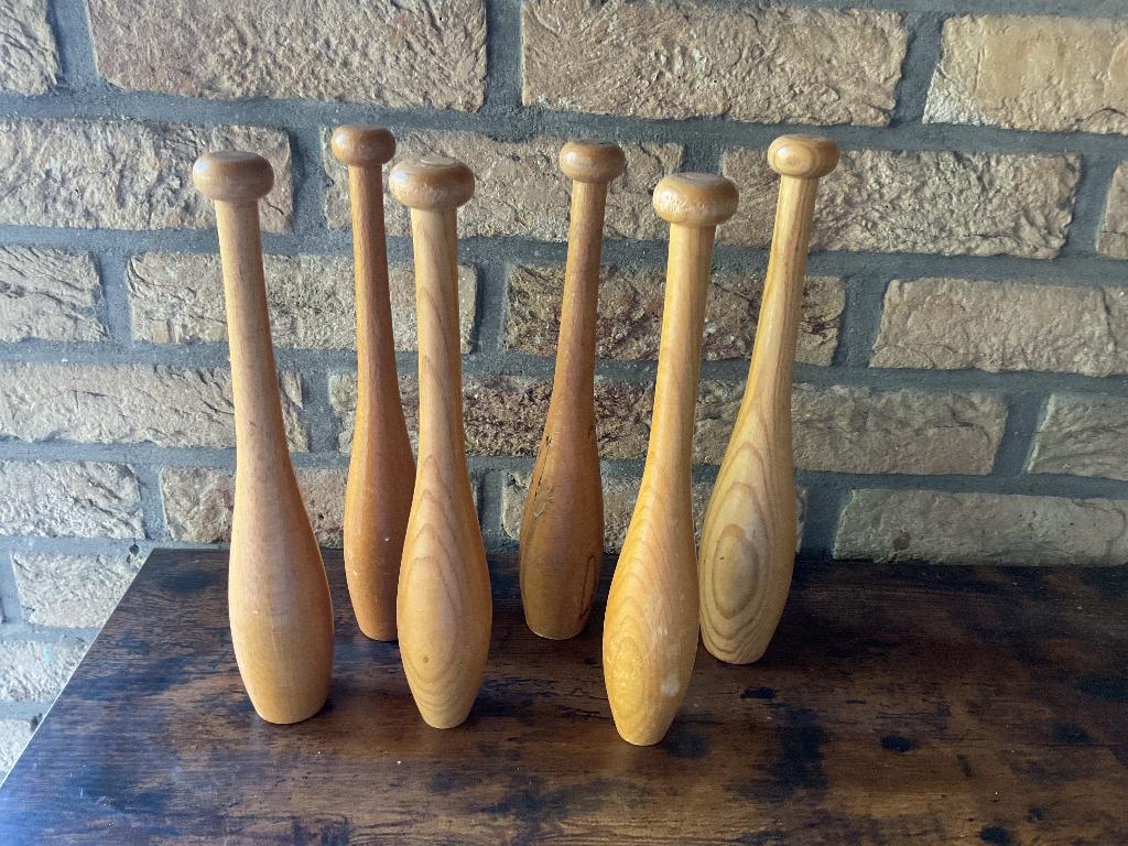 Oude prachtige jongleur stokken, 2 stuks/meer. Vaderdag!, Ophalen of Verzenden