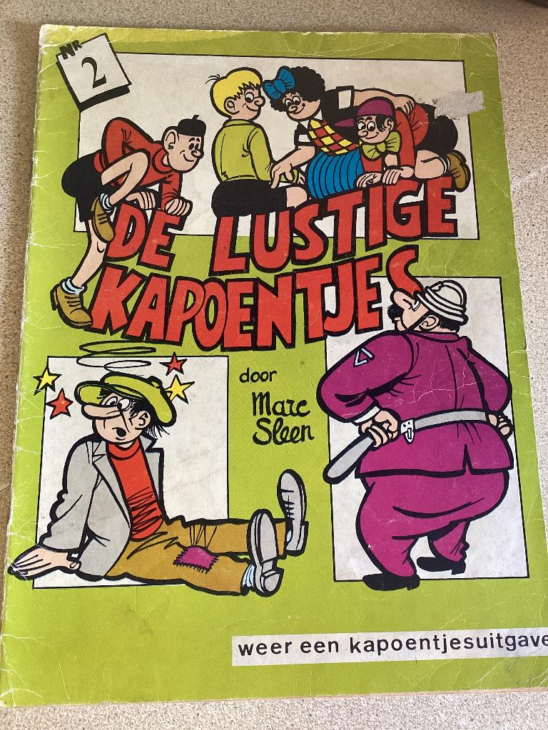 Kapoentjes albums, Meerdere stripboeken, Ophalen of Verzenden, Gelezen