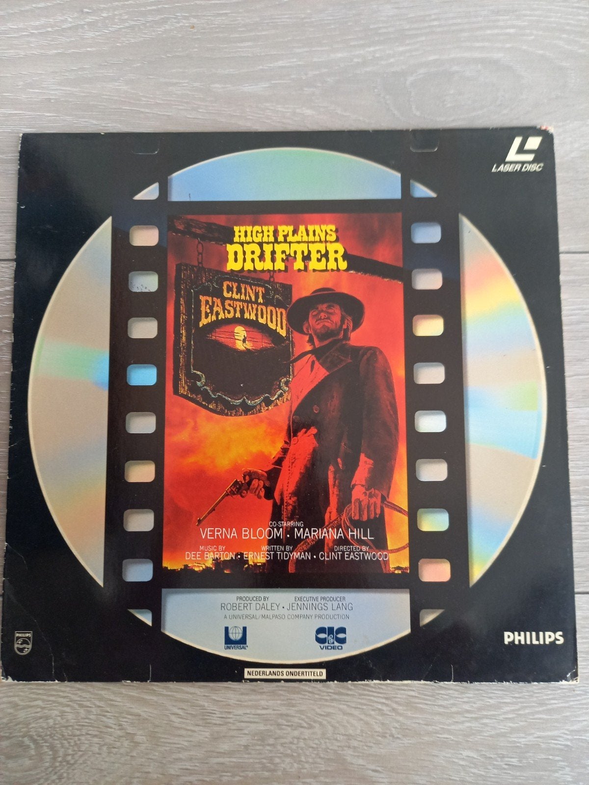 Laserdisc PAL High Plains Drifter VO, Cd's en Dvd's, Dvd's | Klassiekers, Ophalen, 1960 tot 1980, Nederlands, Western