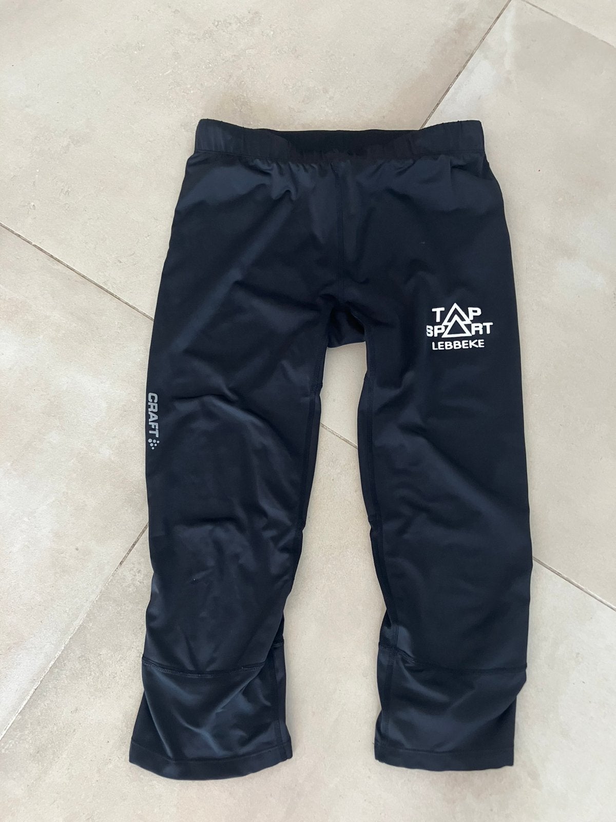 Loopbroek Craft tight, Kleding | Heren, Sportkleding, Ophalen, Maat 48/50 (M), Zwart, Zo goed als nieuw