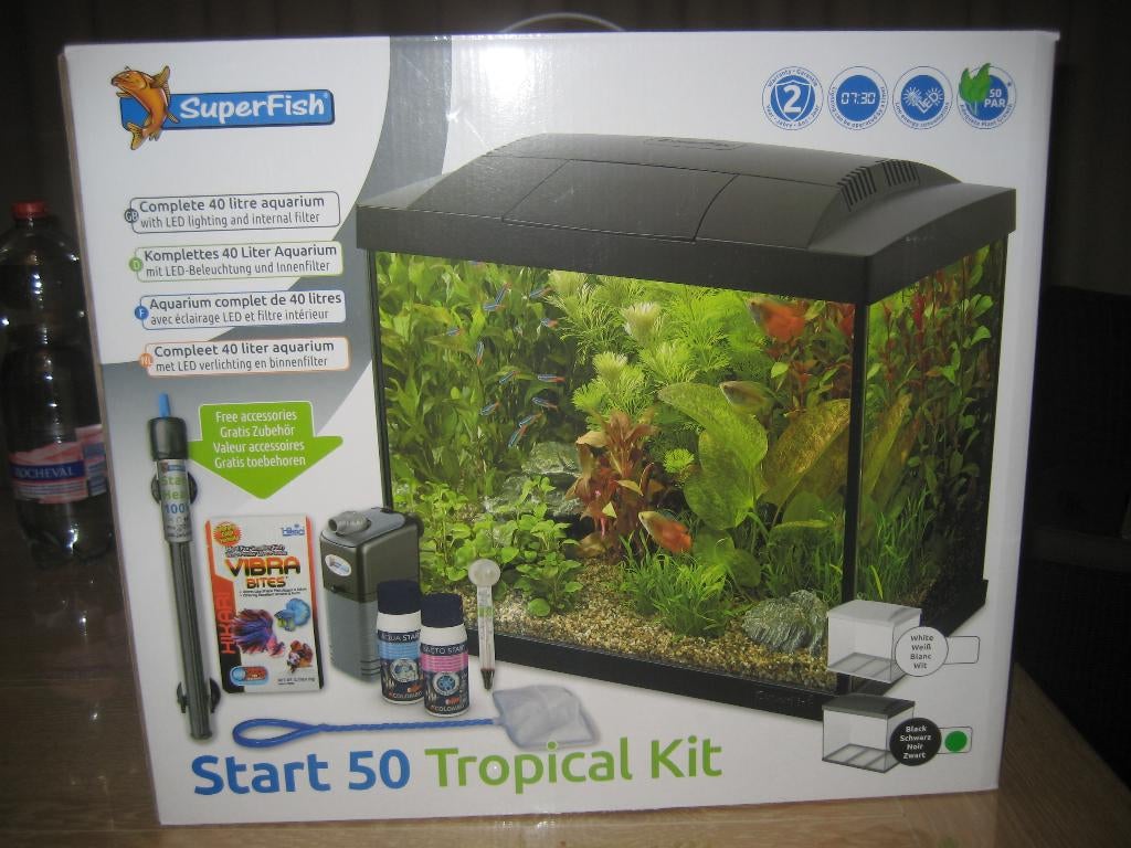 aquarium, Ophalen, Zo goed als nieuw