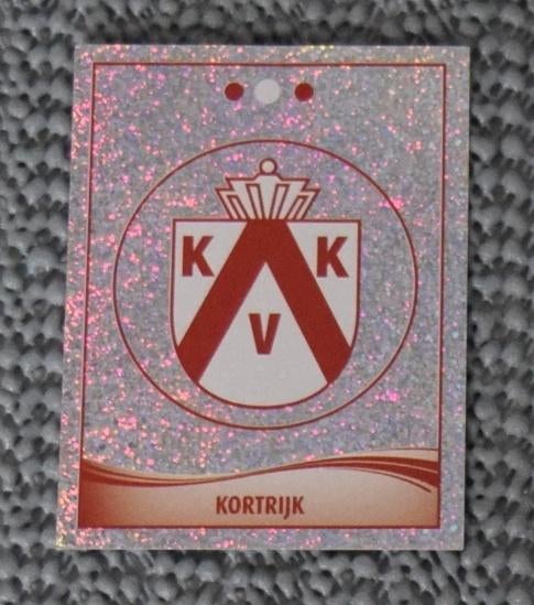 Panini / Football 2010 / Embleem KV Kortrijk, Verzamelen, Ophalen of Verzenden, Nieuw, Poster, Plaatje of Sticker