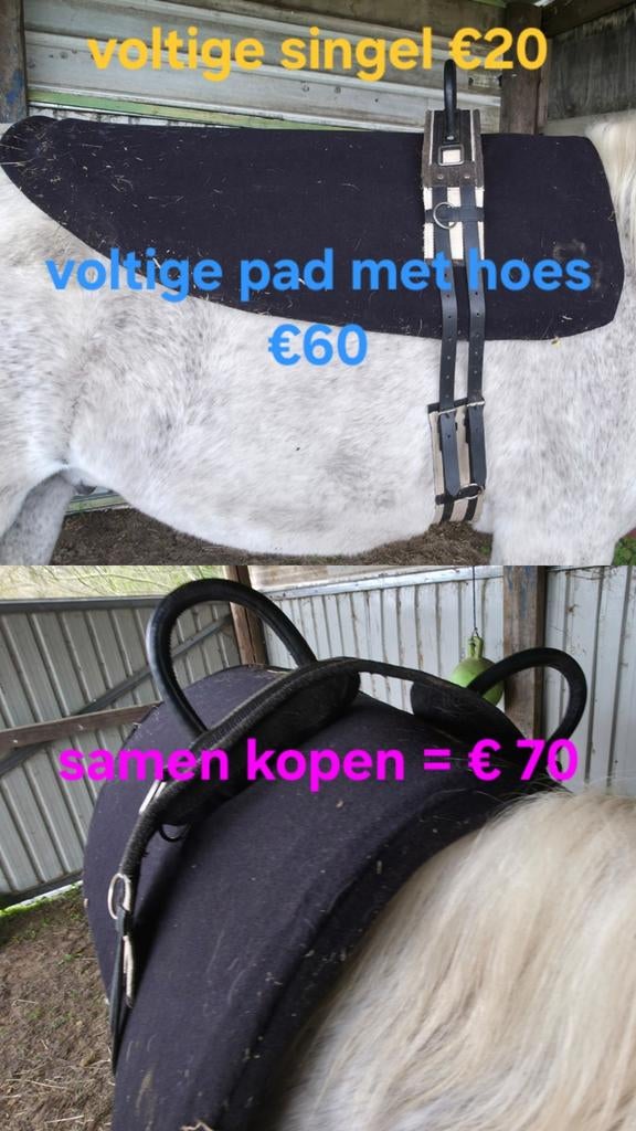 Voltige singel en pad, Enlèvement