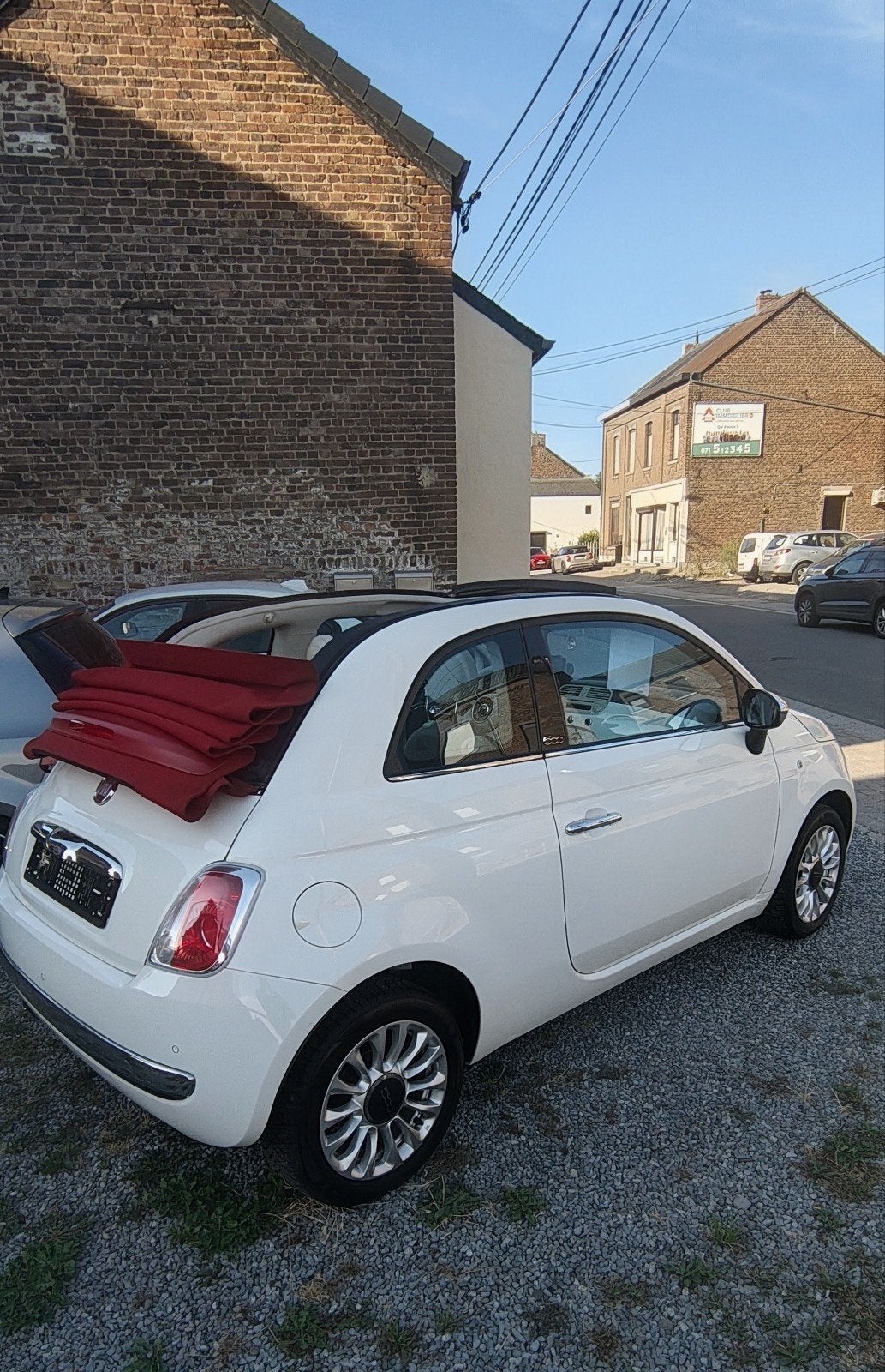 Fiat 500c 1er propriétaire 1.2essence, Achat, Euro 6, Cabriolet, Bluetooth