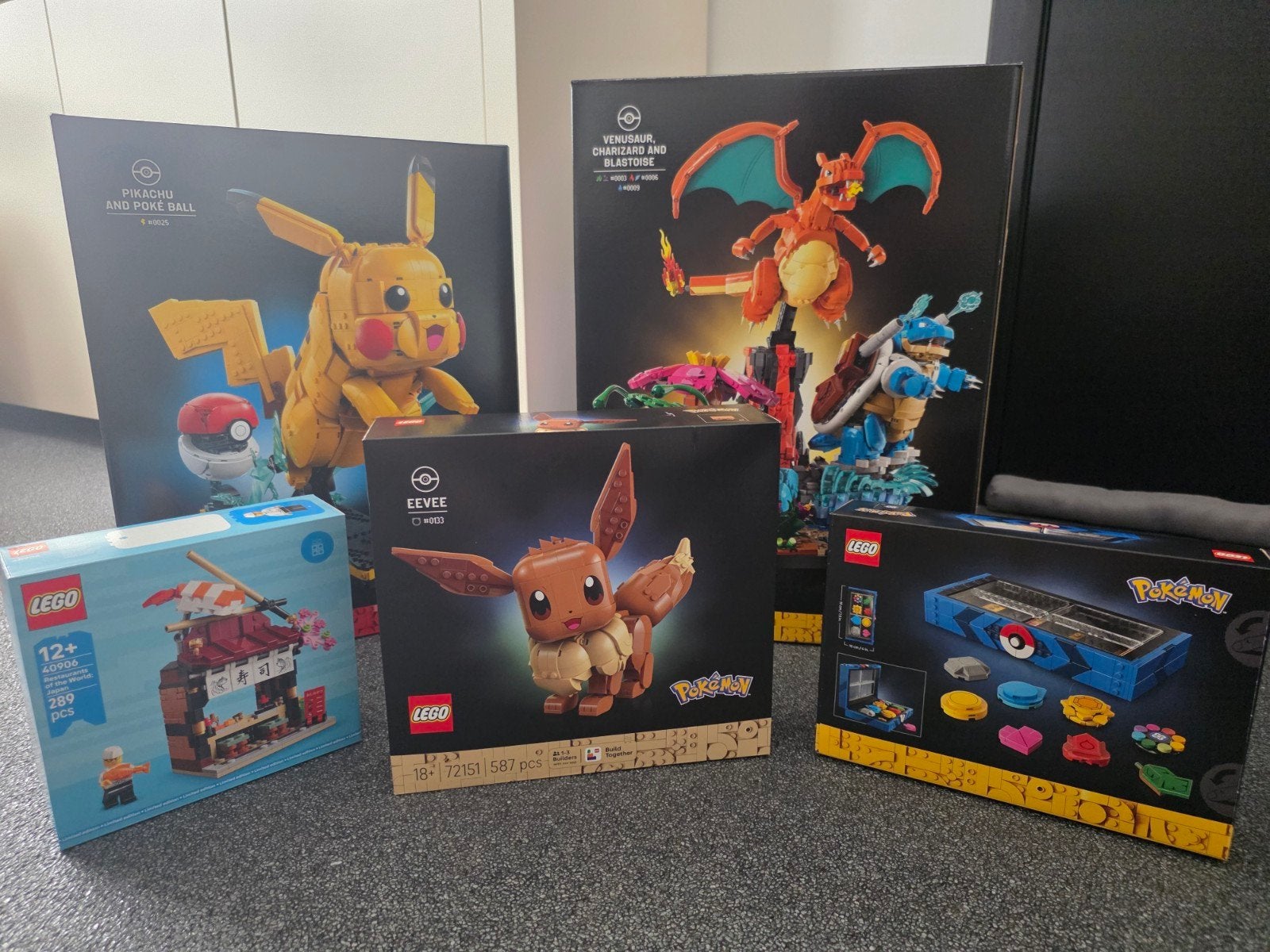 Pokémon legosets, Enlèvement