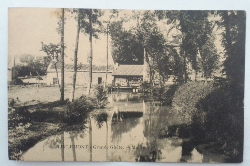 TIRLEMONT GRANDE GHETE - MOUTMOLEN (moulin), Collections, Envoi, 1920 à 1940, Affranchie, Brabant Flamand