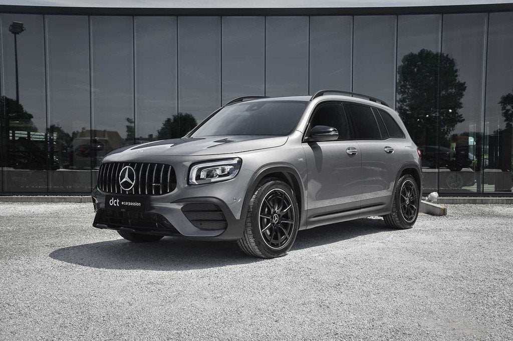 Mercedes-Benz GLB AMG 35 4-Matic FIRST OWNER LOW MILEAGE, Argent ou Gris, Achat, Noir, https://public.car-pass.be/vhr/873b9859-1900-4596-97ac-c431b5a51e91