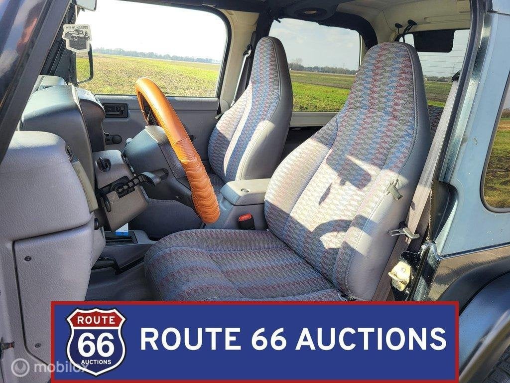 Jeep Wrangler TJ 4.0 Sport | 1998 | Route 66 Auctions, Jeep, Achat, Entreprise, Boîte manuelle