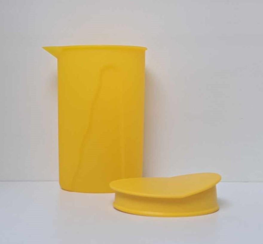 Tupperware™ « Pichet Classic2000 » 1 litre - jaune, Envoi, Comme neuf, Jaune, Récipient ou Bol