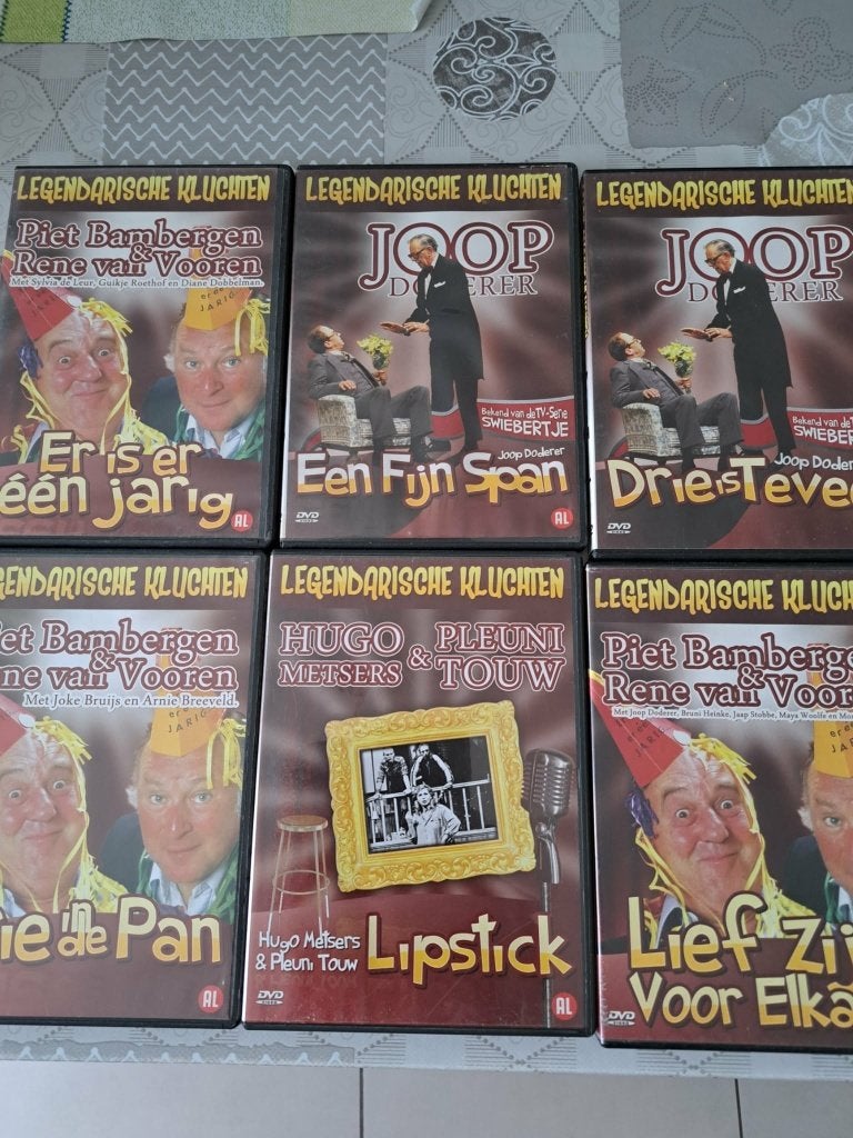 lot legendarische vluchten, Cd's en Dvd's, Dvd's | Cabaret en Sketches, Ophalen of Verzenden, Zo goed als nieuw