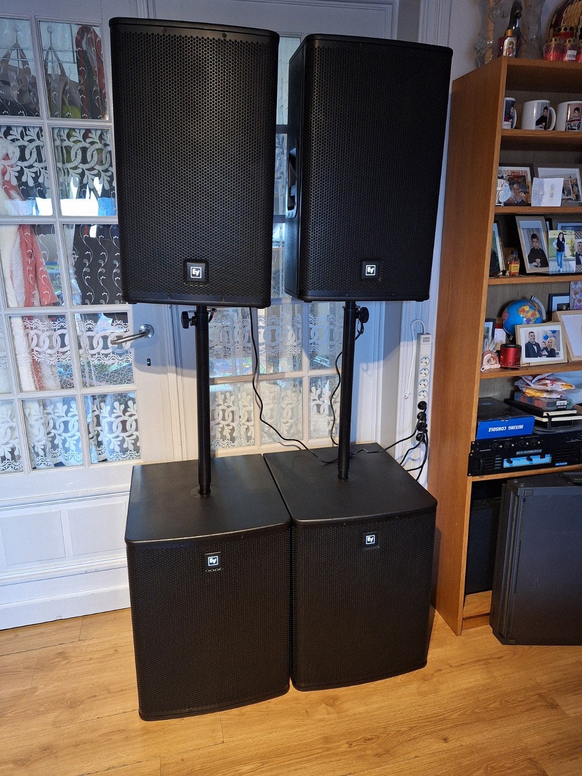 ELECTROVOICE ELX118P en ELECTROVOICE ELX 115P, Ophalen, Zo goed als nieuw