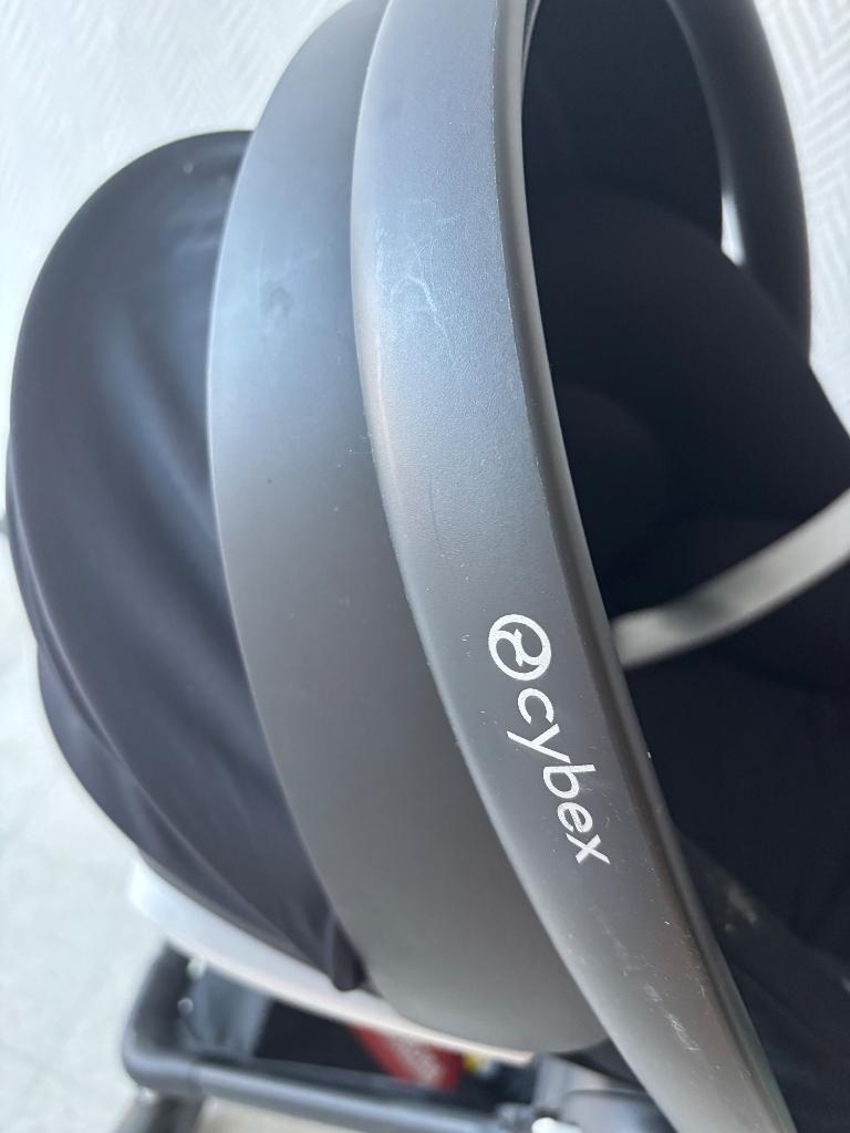 Cybex kinderwagen, inclusief nieuwe kinderzitje/wieg, Autres marques, Enlèvement ou Envoi, Comme neuf, Poussette