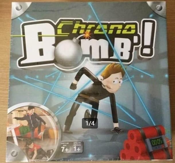 Jeux de société Chrono bomb neuf sous blister, Hobby & Loisirs créatifs, 1 ou 2 joueurs, Enlèvement, Neuf, Dujardin