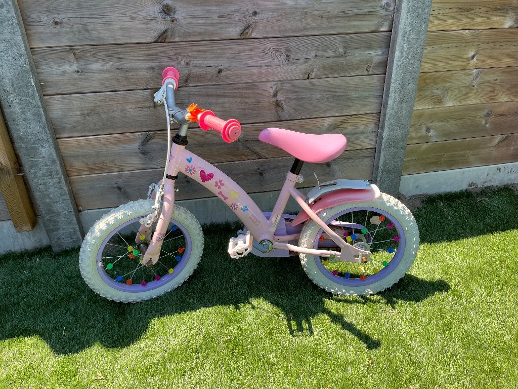 Paw pawtrol fiets 14inch, Ophalen, Gebruikt, Terugtraprem, Minder dan 16 inch