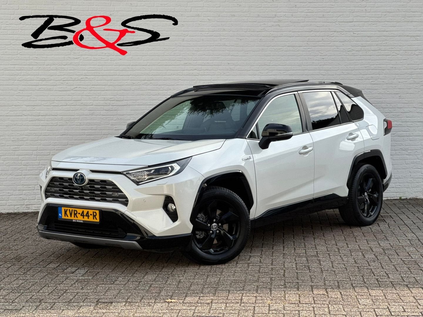 Toyota RAV 4 2.5 Hybrid AWD Bi-Tone attache remorque Leder P, Autos, Achat, Entreprise, Carnet d'entretien, Rav4