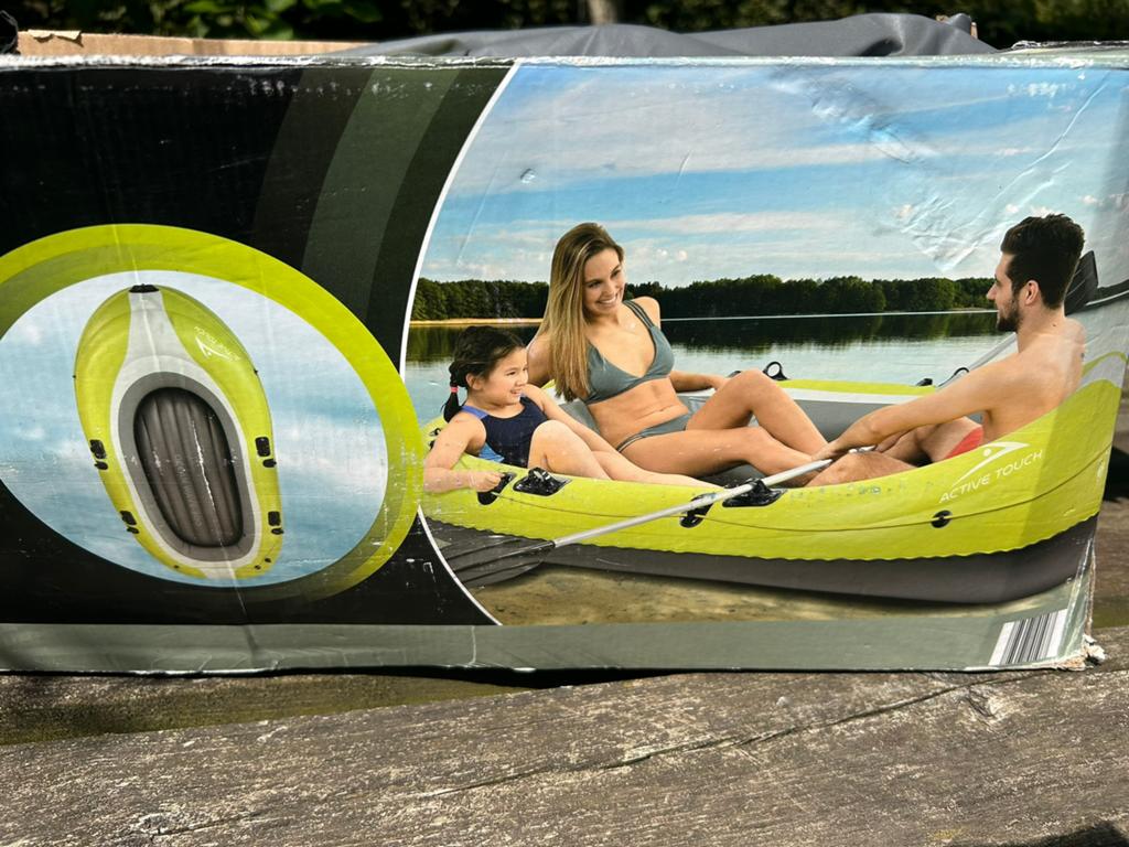 Opblaasbare boot met peddels, Watersport en Boten, Ophalen