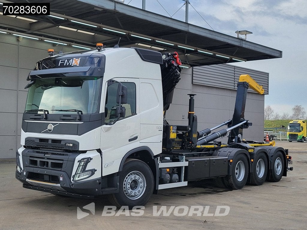 Volvo FMX 500 8X4 NEW! Palfinger PK33002 EH Crane + HT22TEC, Autos, Camions, Entreprise, Achat, Caméra de recul, Air conditionné