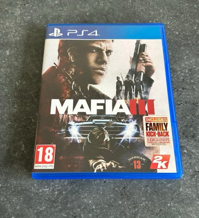Mafia III PS4, Consoles de jeu & Jeux vidéo, Enlèvement, Comme neuf