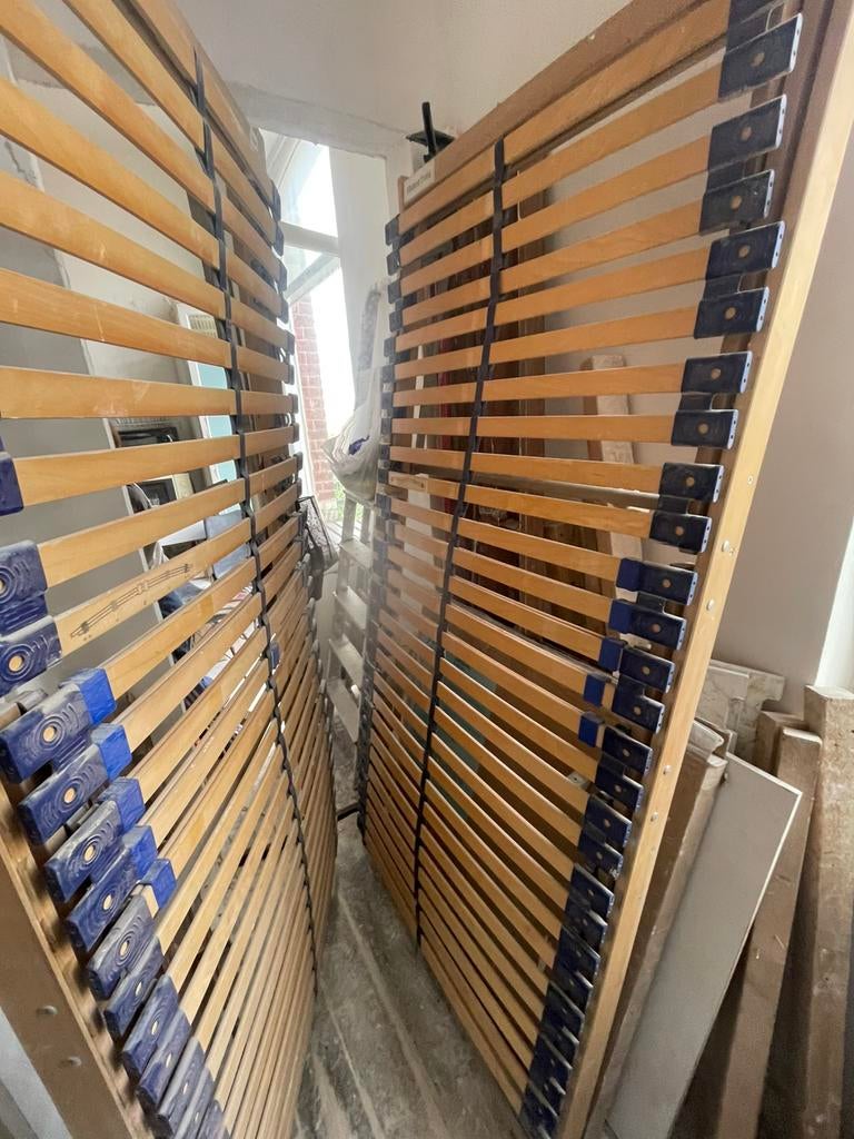Lattenbodem 2 stuks, Huis en Inrichting, Slaapkamer | Matrassen en Bedbodems, Ophalen, Zo goed als nieuw
