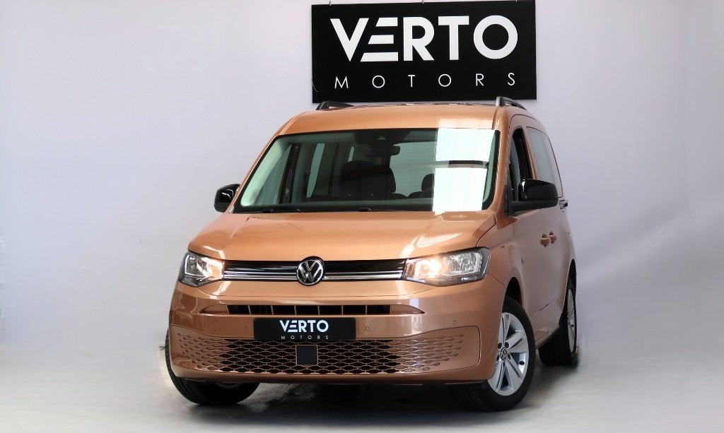 Volkswagen Caddy TSI 5plaatsen, Auto's, Voorwielaandrijving, Parkeersensor, 1498 cc, Caddy Combi