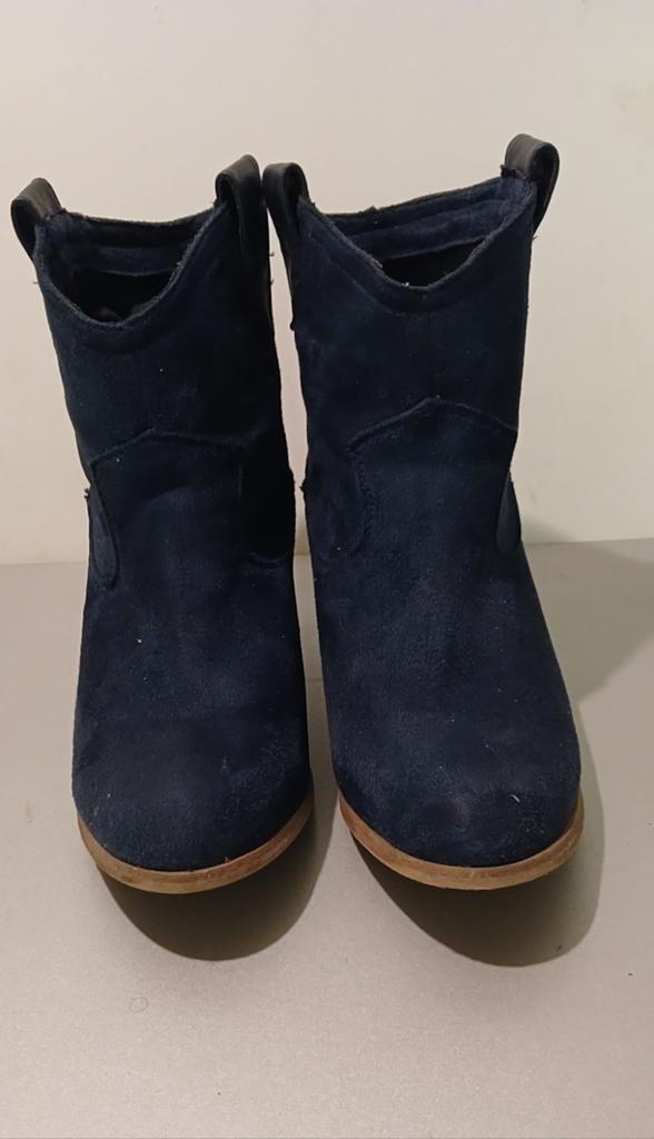 Dames enkellaarsjes in marineblauw T.R.E.N.D O.N.E – Maat 41, Ophalen, Blauw