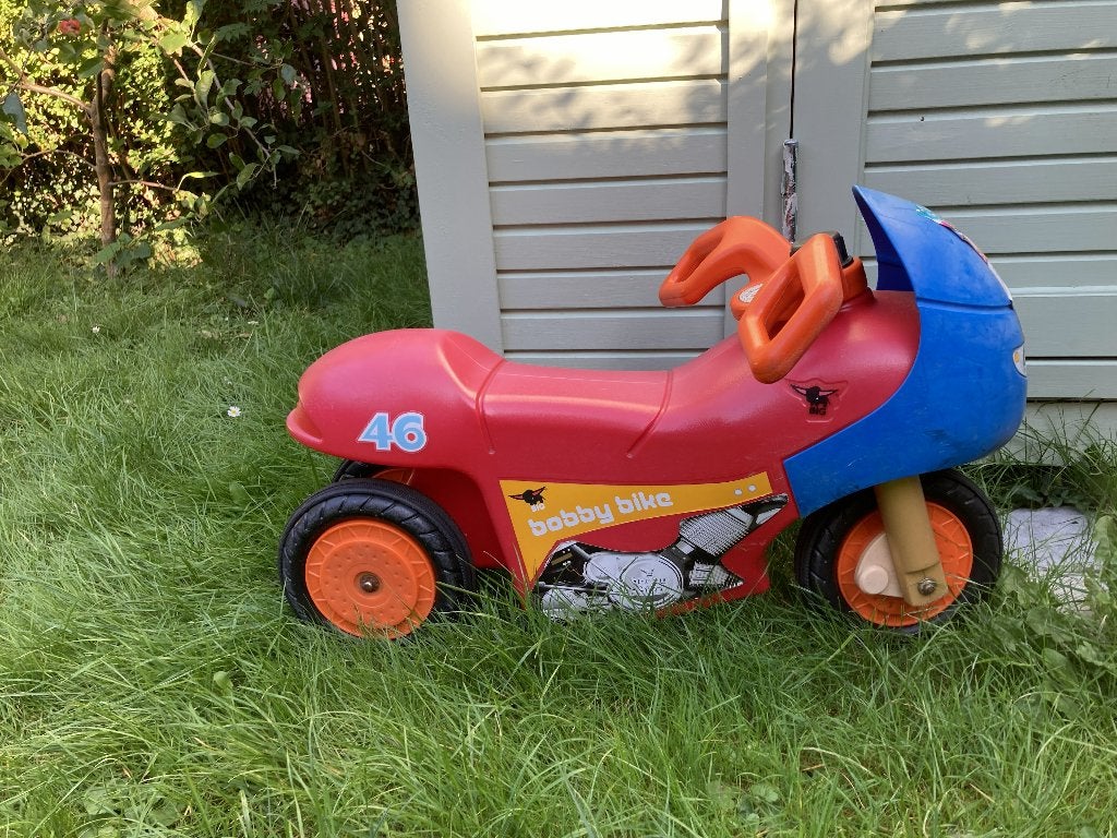 Draisienne, Enlèvement, Utilisé, Vélo d'équilibre