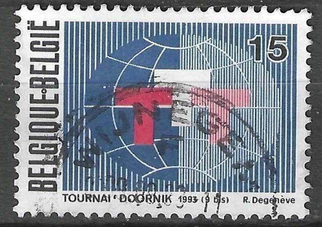 Belgique 1993 - Yvert/OBP 2517 - Tissage de tapi à Tou (ST), Envoi, Affranchi, Oblitéré, Art