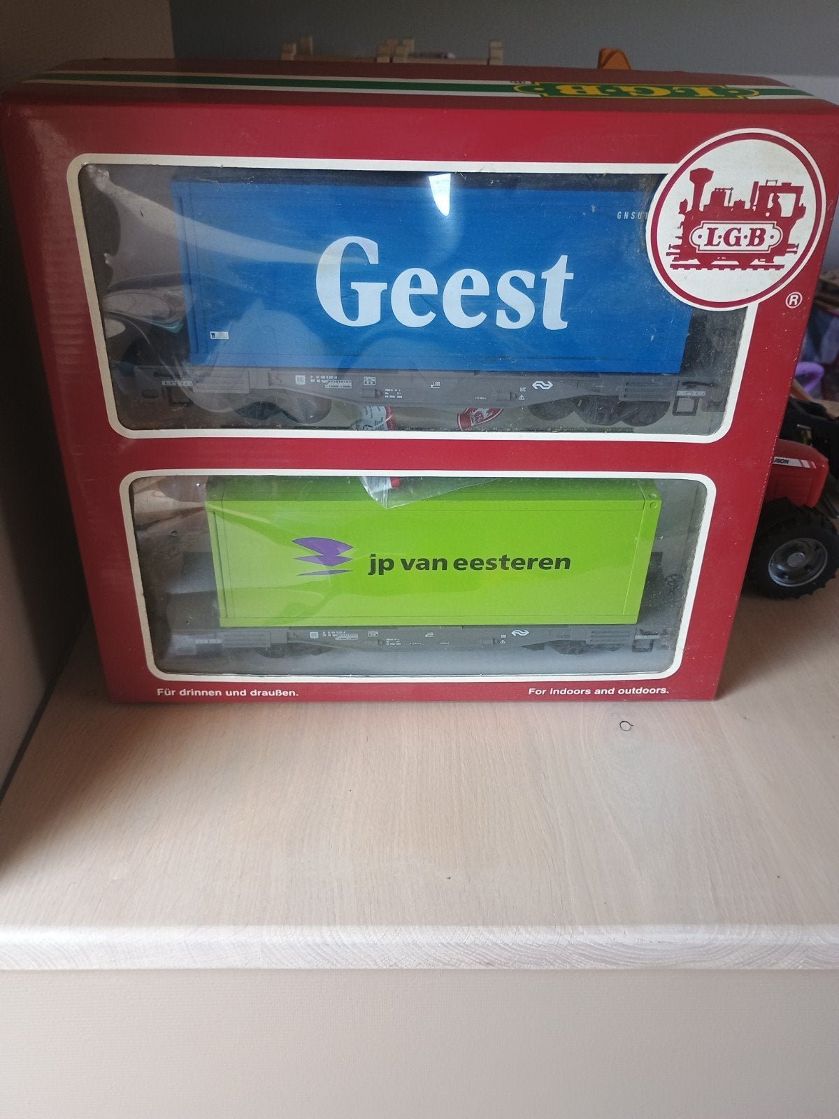 Goederenwagon set LGB, Hobby & Loisirs créatifs, Trains miniatures | Échelles Autre, Enlèvement, LGB