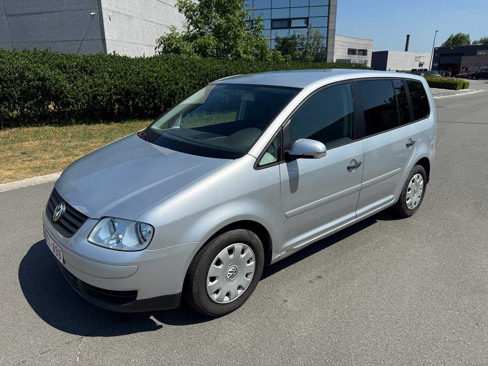 VOLKSWAGEN - 2005 - TOURAN - 7 PLAATS - Personenauto, Auto's, Gebruikt, Bedrijf, Overige carrosserie, Euro 4