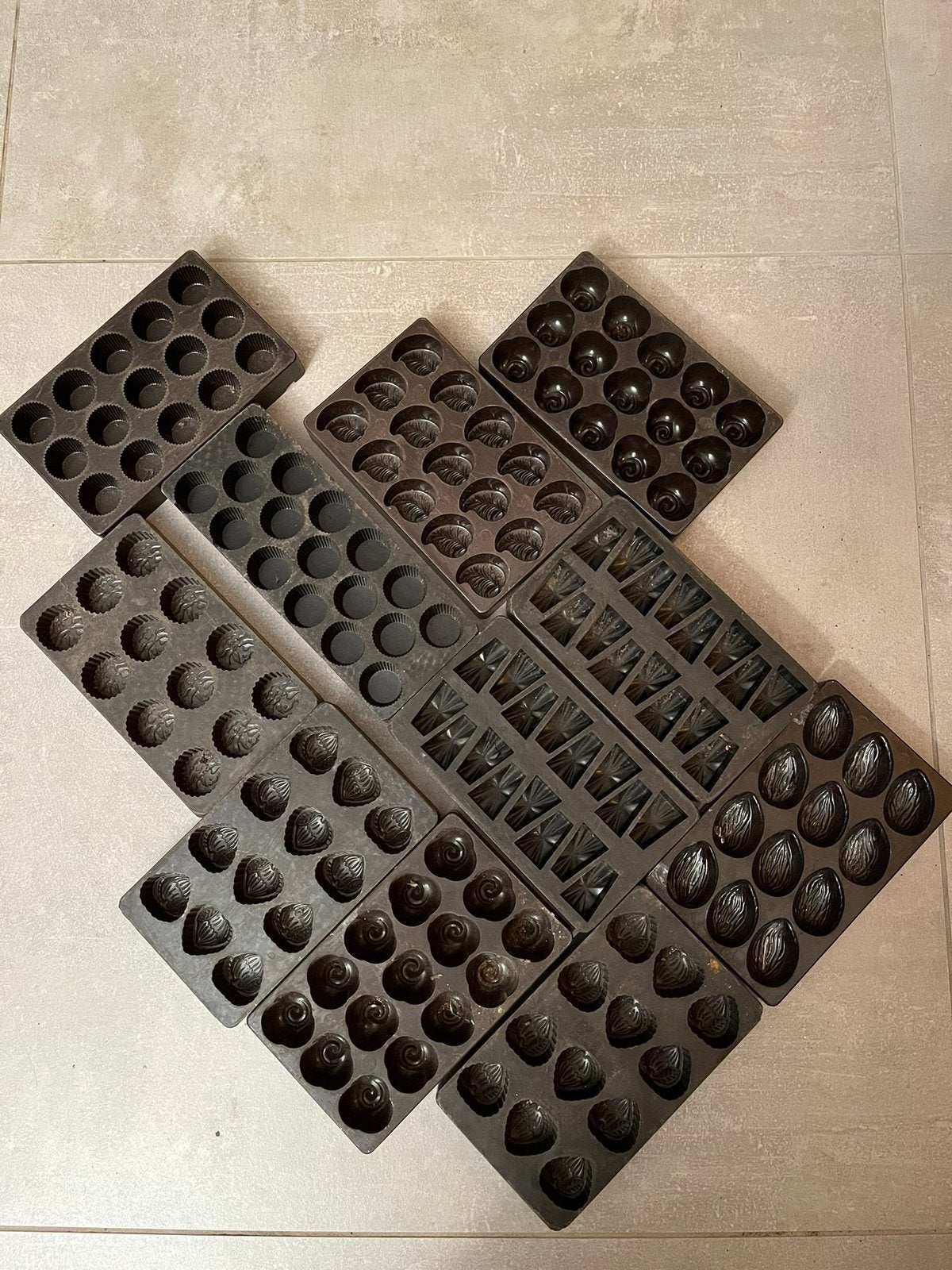 Chocolade vormen, Hobby en Vrije tijd, Ophalen, Gebruikt
