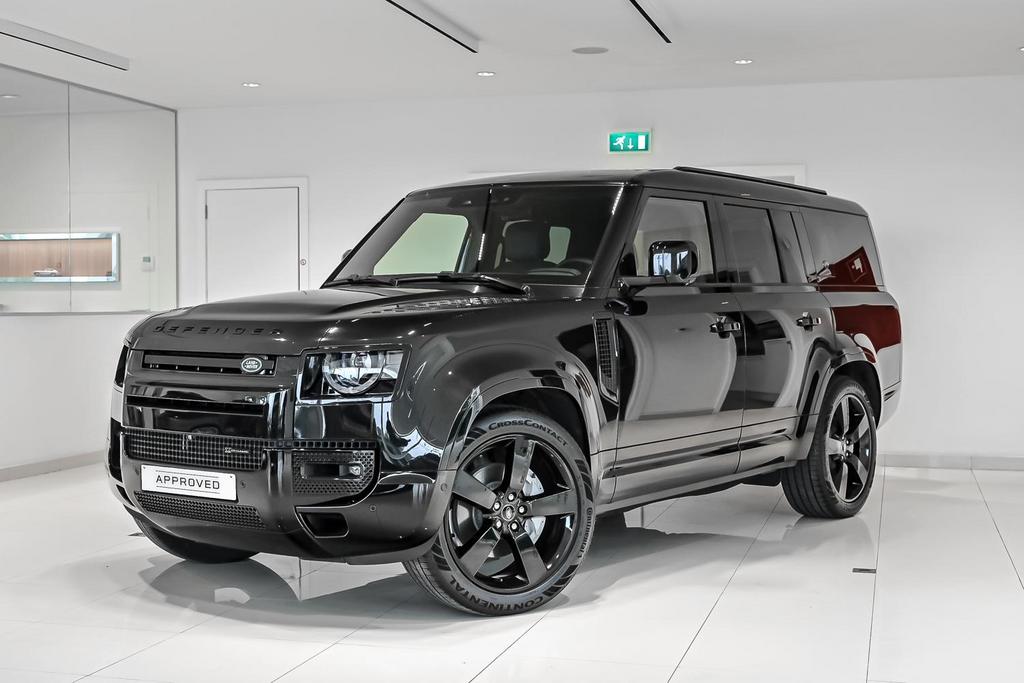 Land Rover Defender 130 D300 X-Dynamic HSE 8 zit, Auto's, Land Rover, Automaat, Zwart, Diesel, 5 deurs