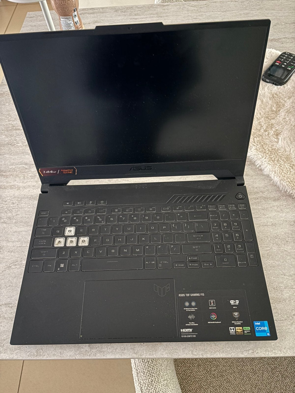 Gaming laptop, Informatique & Logiciels, Qwerty, Enlèvement, Utilisé, Gaming