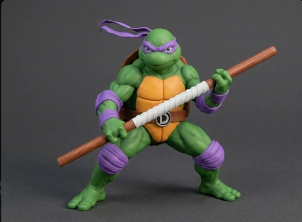 Ninja Turtles Donatello Beeldje 12.5 CM, Ophalen of Verzenden, Nieuw