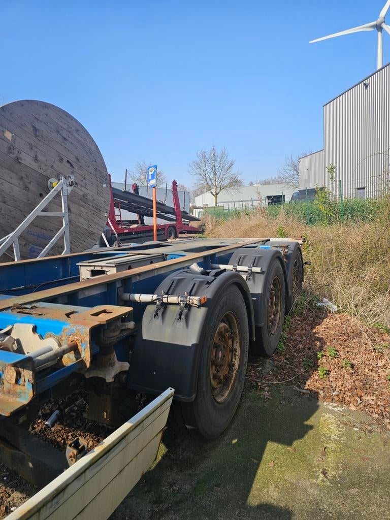 Container shasis Schmitz 45hc kan opzetten, Ophalen of Verzenden
