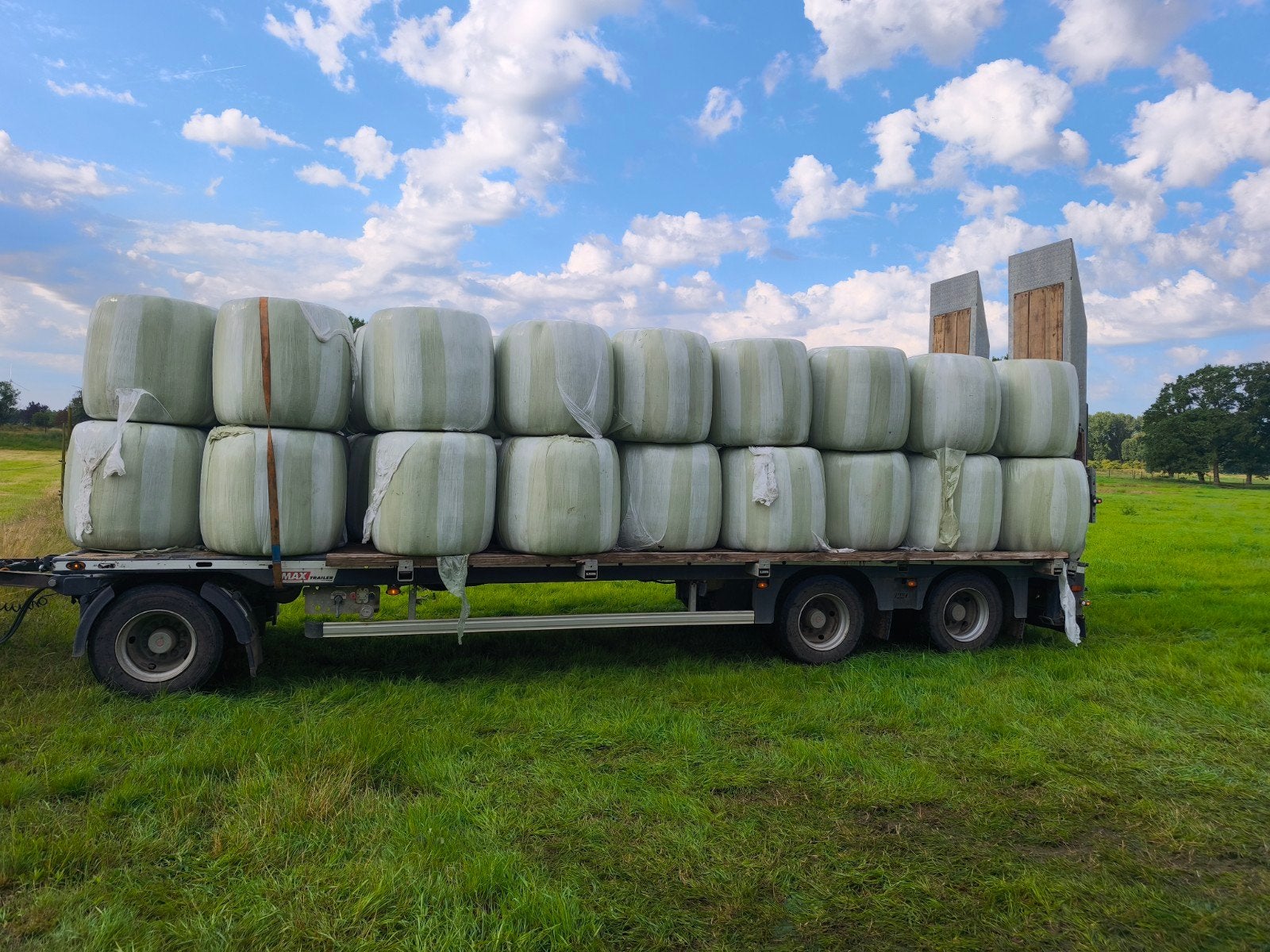 Kwaliteits hooi te koop voor paarden, Enlèvement