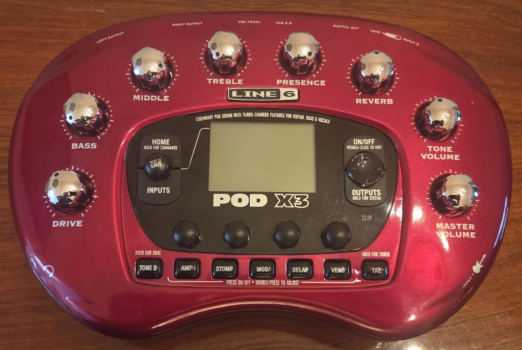 Lijn 6 POD X3, Muziek en Instrumenten, Effecten, Ophalen, Zo goed als nieuw, Delay of Echo
