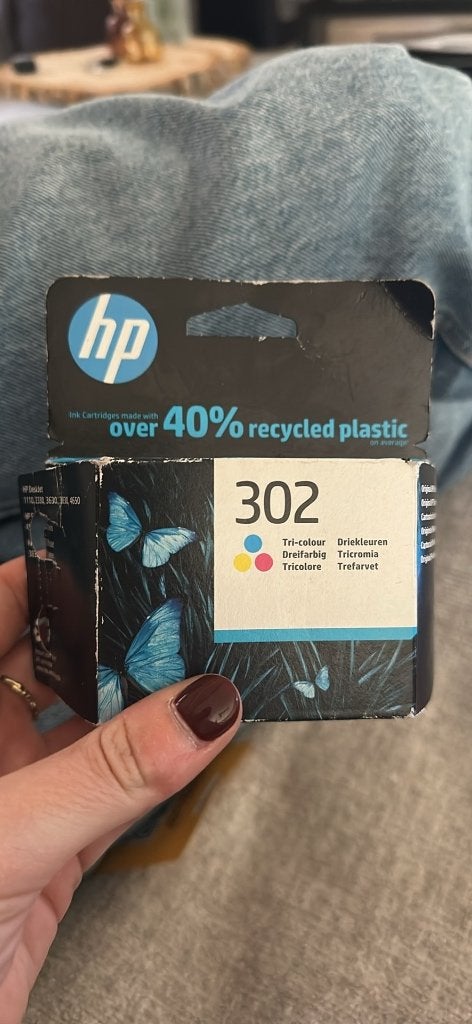 Inktpatroon HP 302 kleur, Computers en Software, Ophalen, Nieuw, Cartridge, Hp