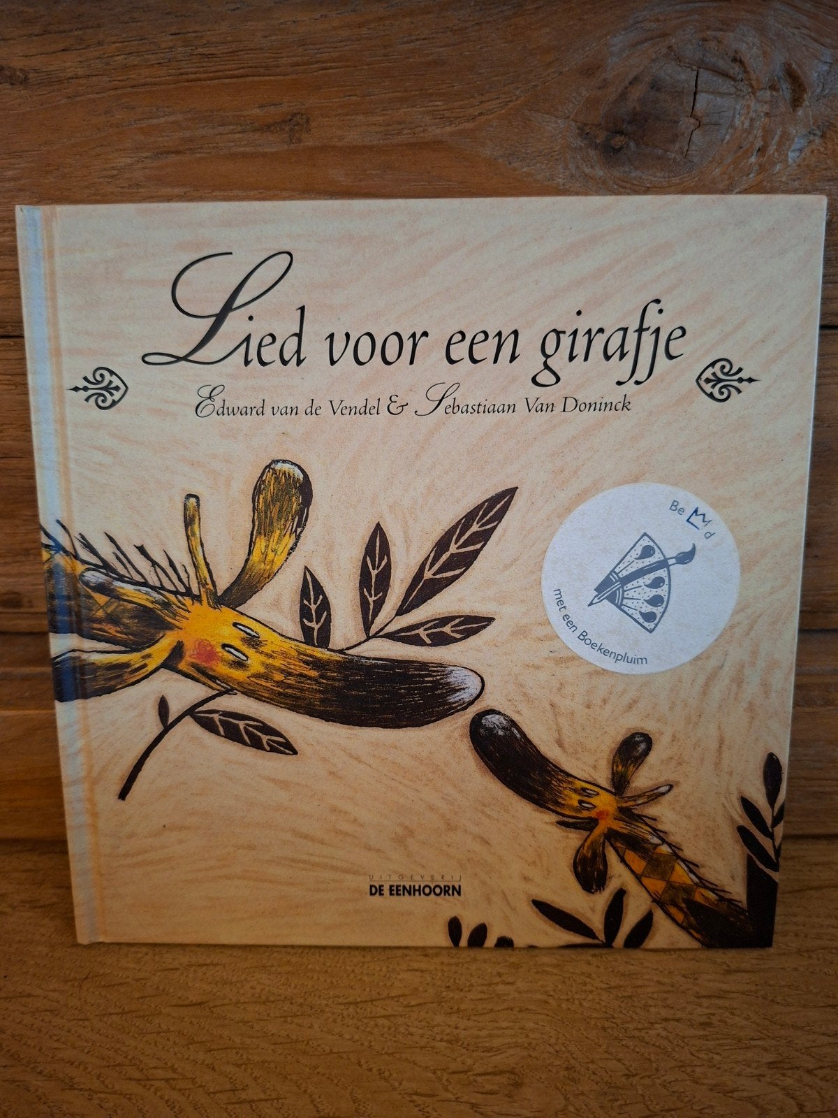 Edward van de Vendel - Lied voor een girafje, Boeken, Ophalen, Zo goed als nieuw, Edward van de Vendel
