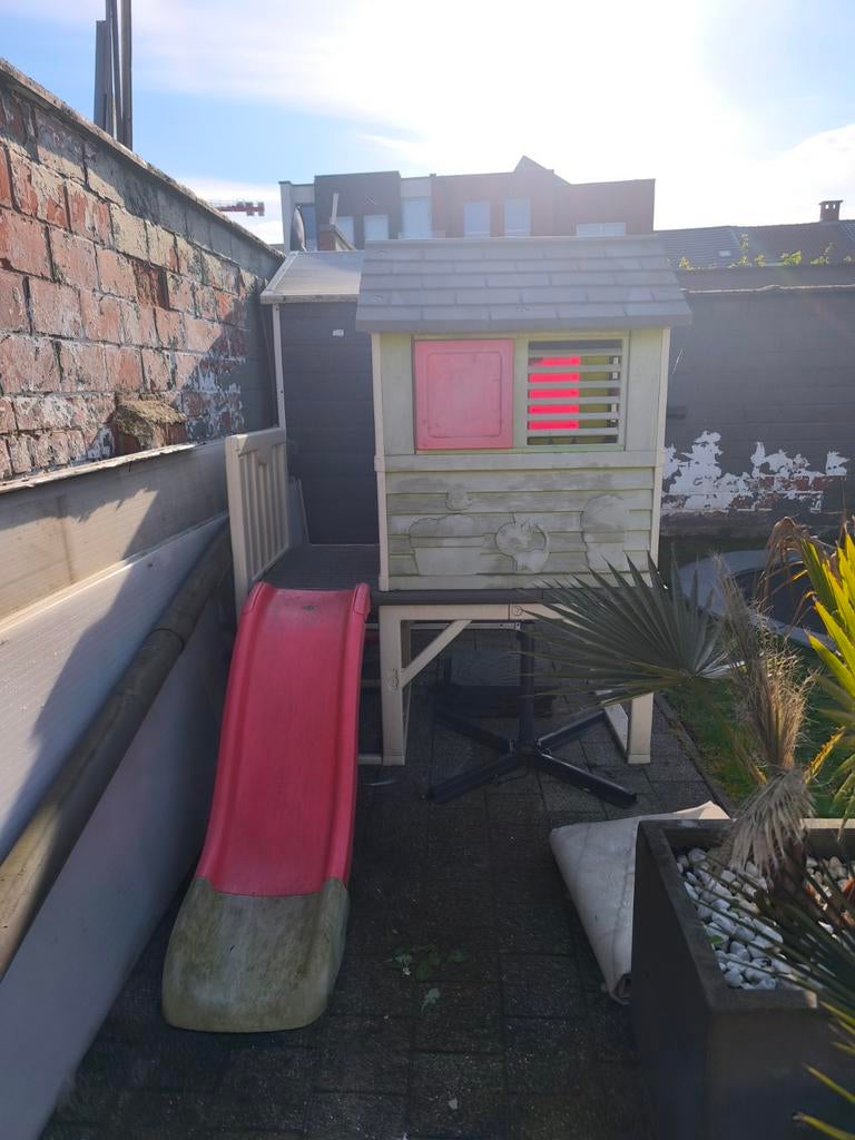 Smoby speelhuisje met glijbaan, Enlèvement