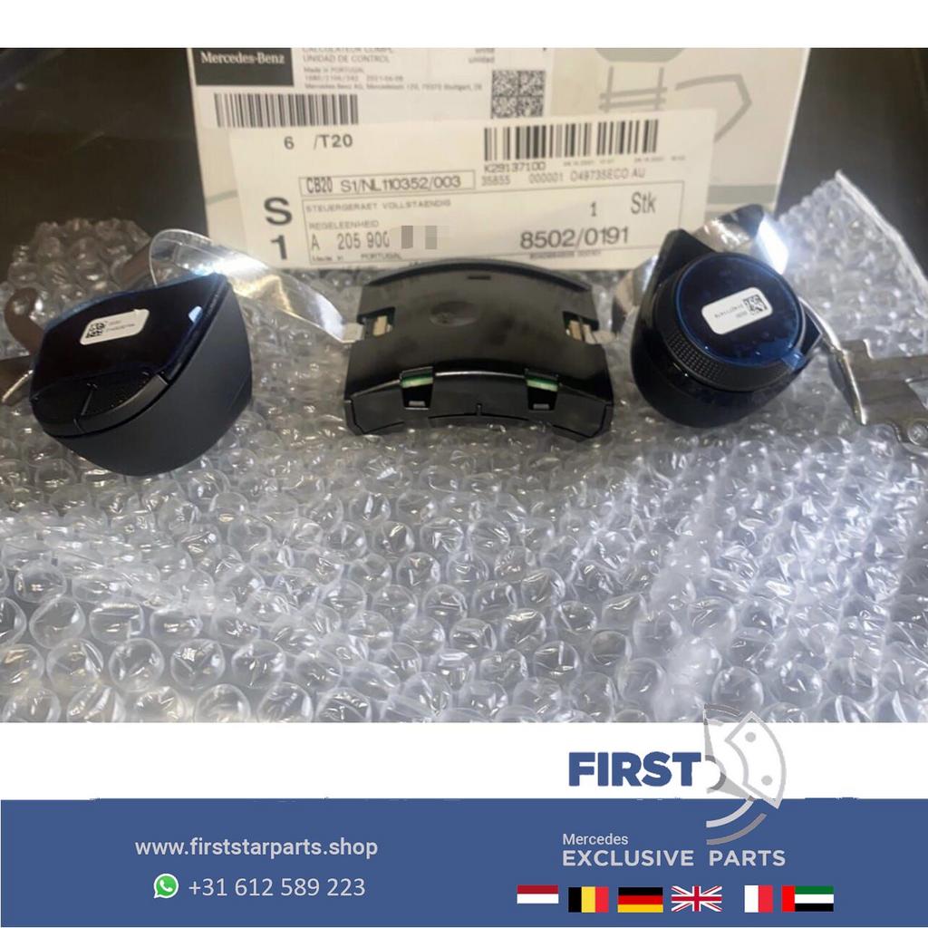 AMG DYNAMIC SELECT KNOPPEN SET L/R A45 CLA45 GLA45 C63 E63 G, Autos : Pièces & Accessoires, Tableau de bord & Interrupteurs, Mercedes-Benz